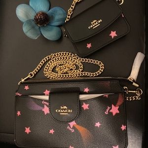 NWT Coach Crossbody Star Design